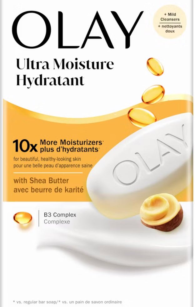 Olay Moisture Outlast Ultra Moisture Shea Butter Beauty Bar, 3.17 oz