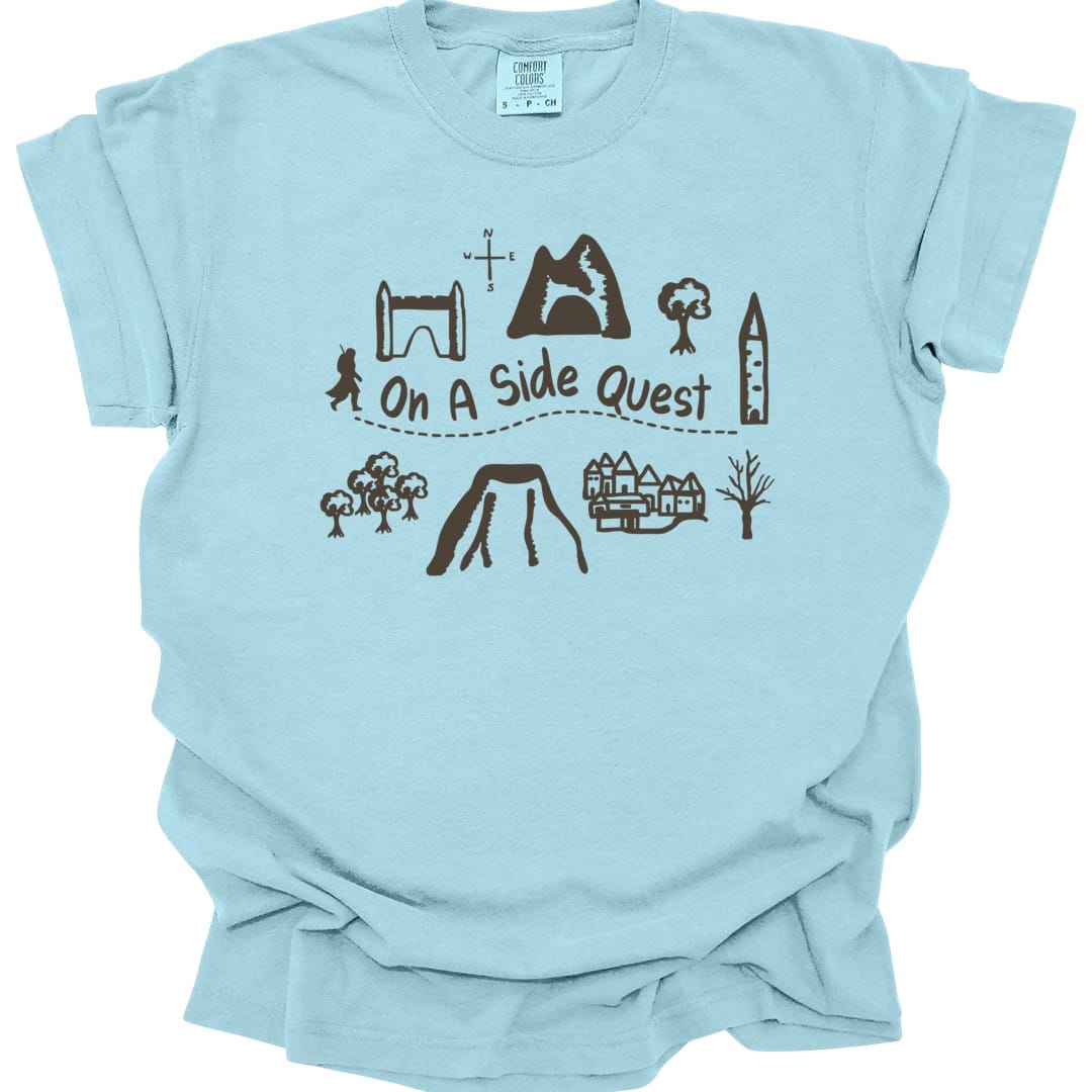 On A Side Quest T-Shirt - Comfort Colors