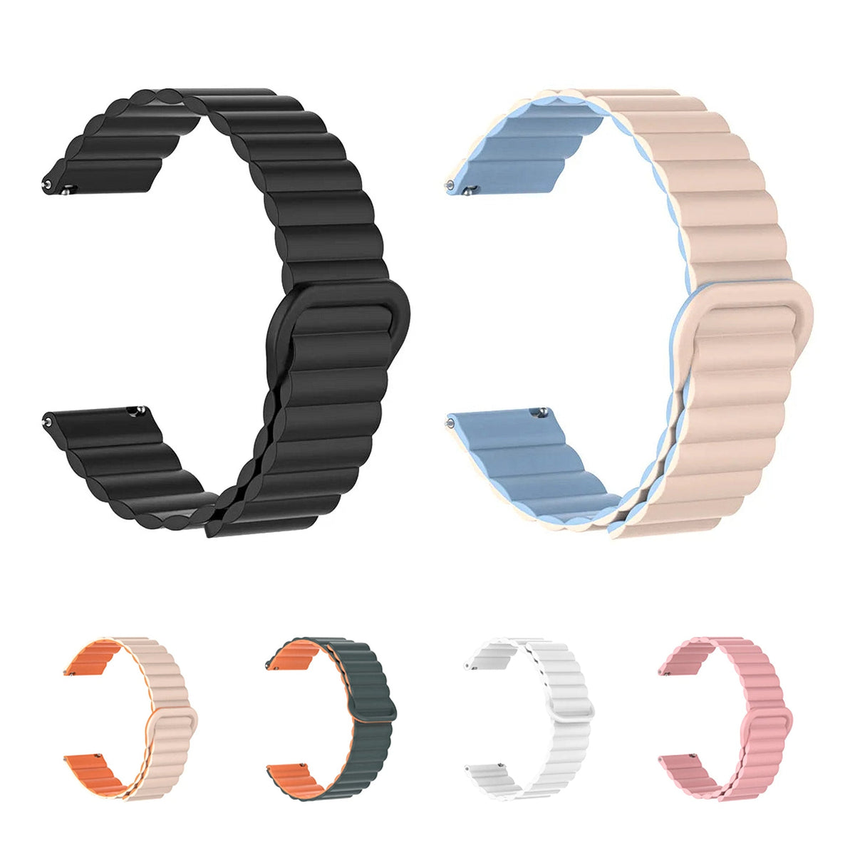 OnePlus Watch Magnetic Silicone Band with Loop Closure, 32 Colors