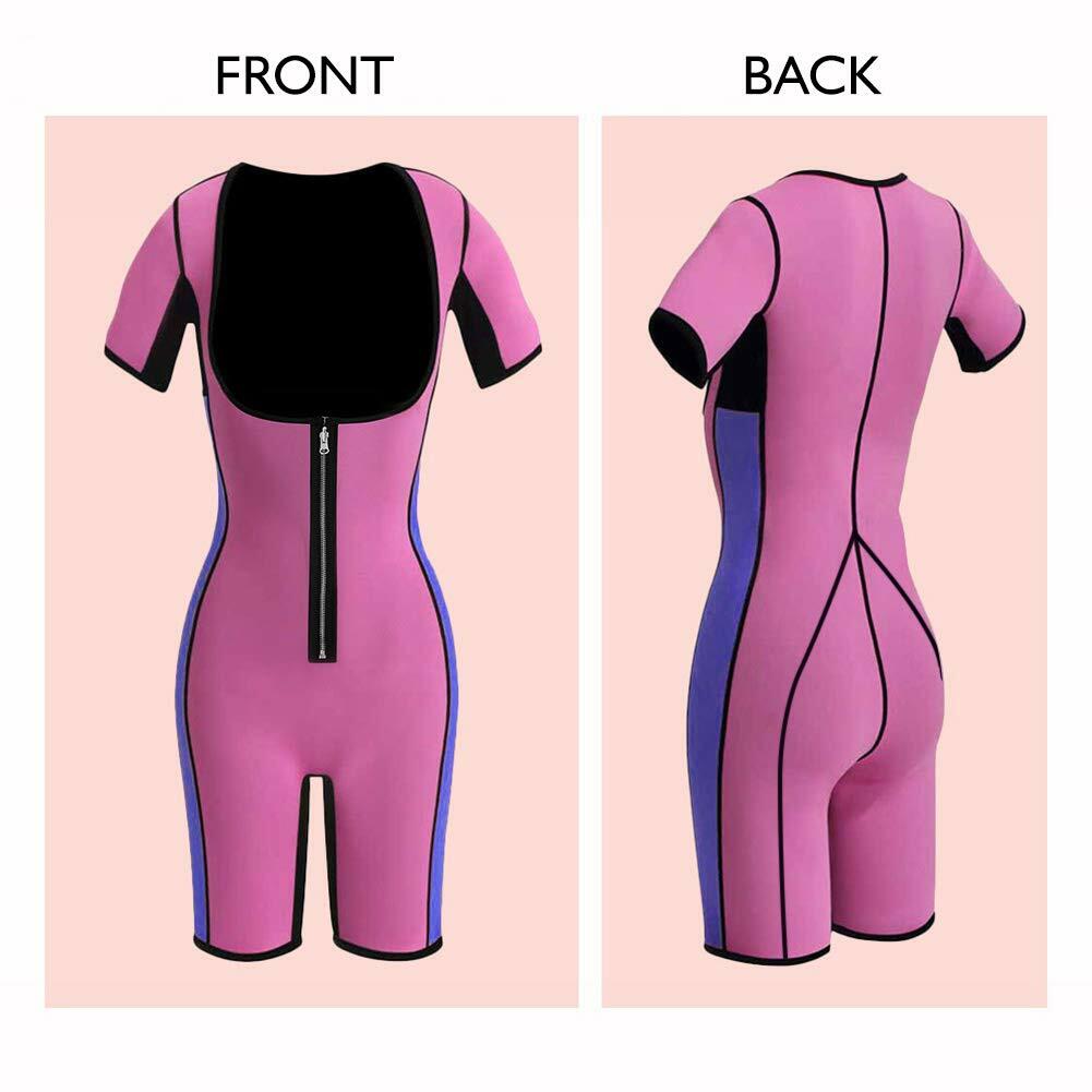 RIBIKA Women's Sauna Vest Sweat Waist Trainer Tank Top Fitness Size S