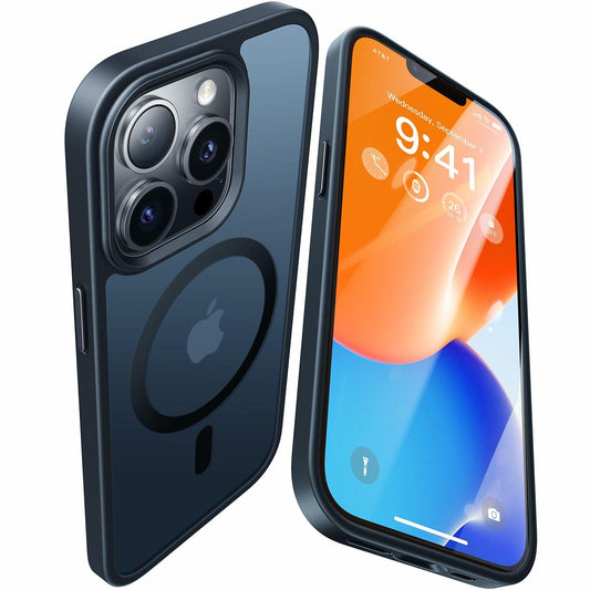 Opxyl Magnetic iPhone 13 Pro Max Case MagSafe Compatible Black 16FT Drop Prot