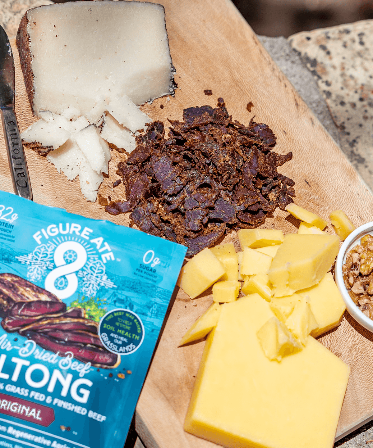 Biltong de Carne de Vacuno Alimentado con Pasto Original y de Engorde Final