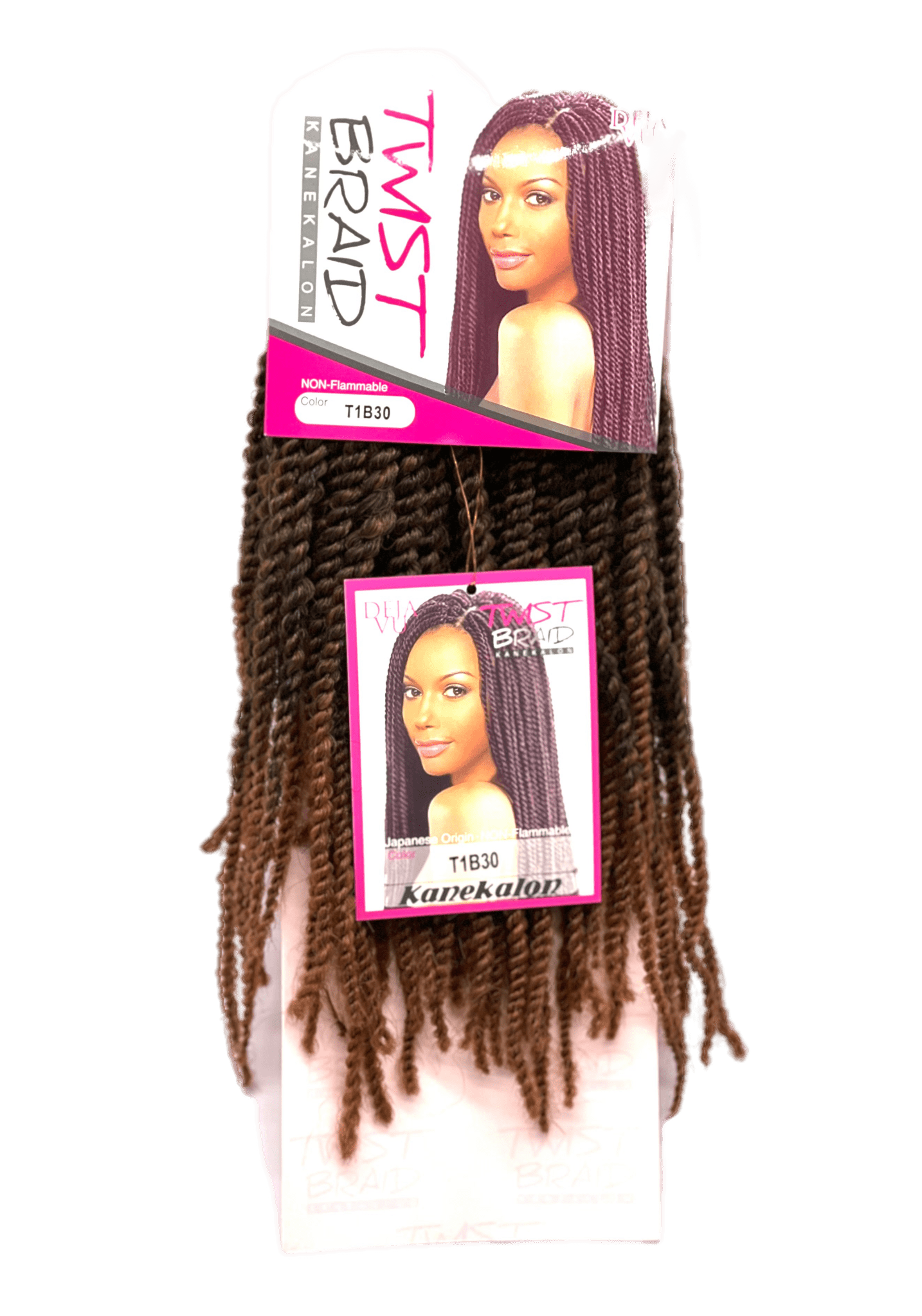 Deja Vu Twist Braid Kanekalon Braiding Hair, T1B30