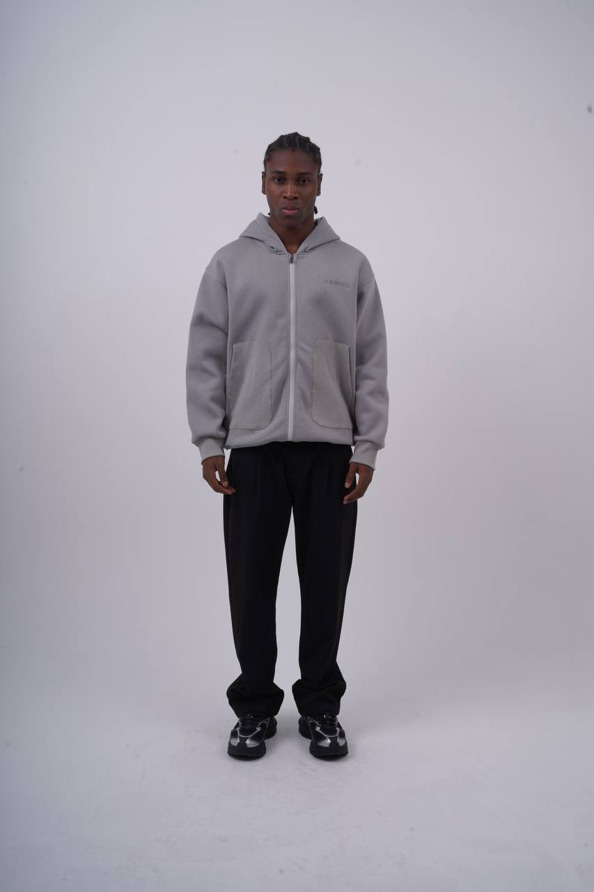 Sudadera extragrande unisex con cuello redondo - Jersey grueso