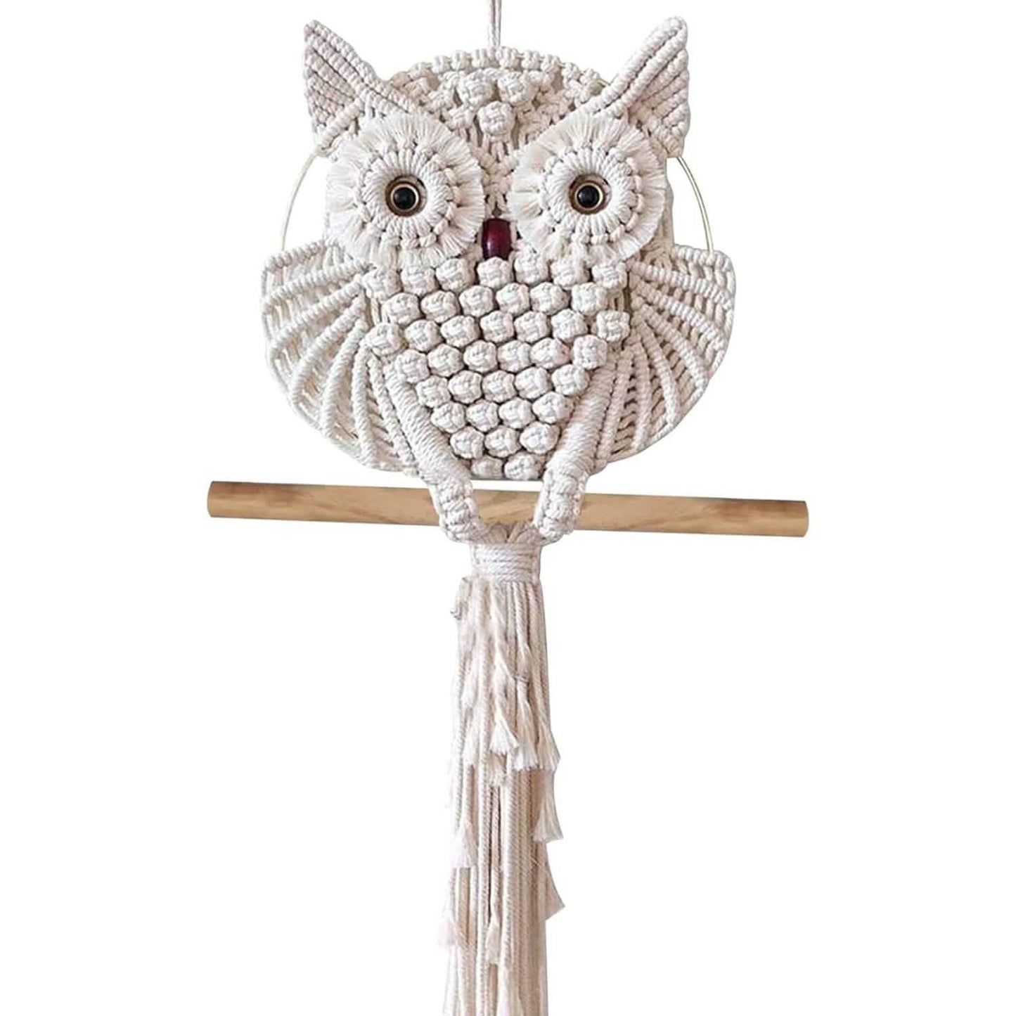 Owl Macrame Home Tapestry Boho Tapestry Wall Hanging