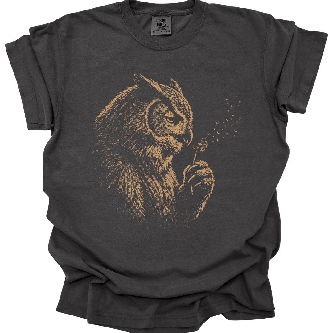 Owlbear Dandelion T-Shirt - Comfort Colors