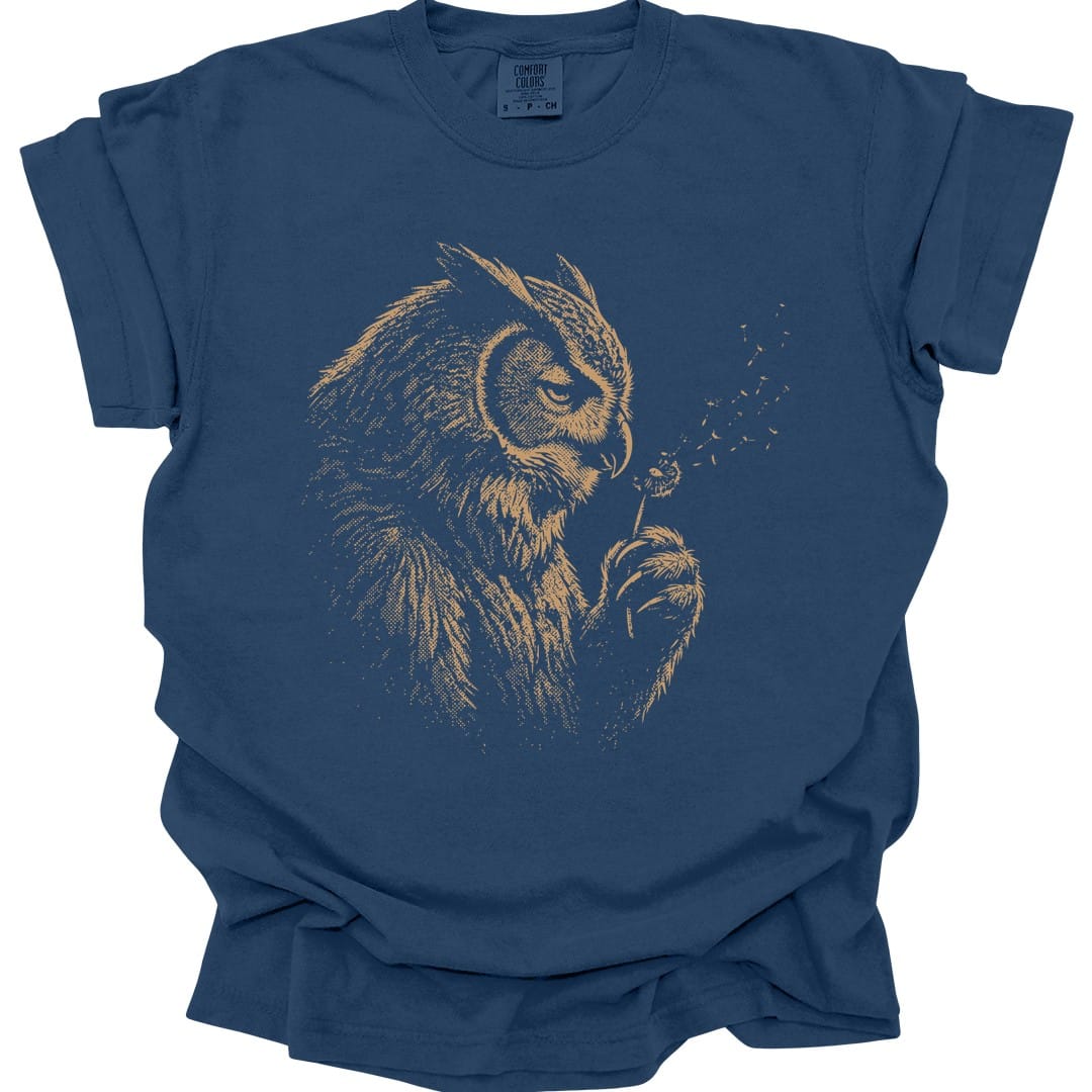 Owlbear Dandelion T-Shirt - Comfort Colors