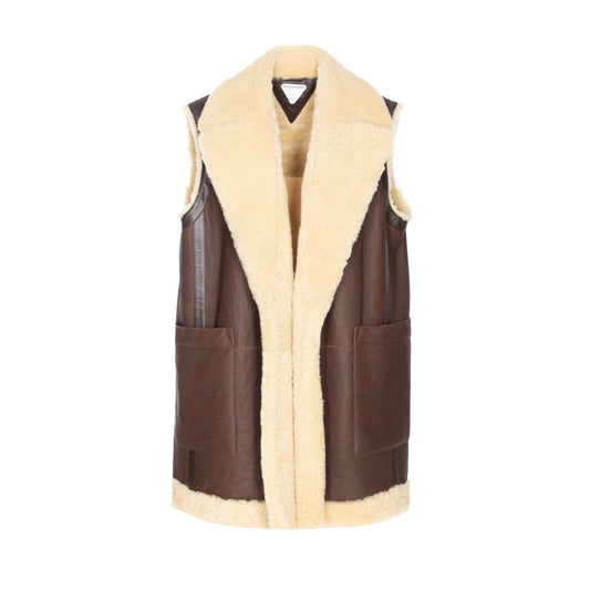 Bottega Veneta Women Padded Leather Vest