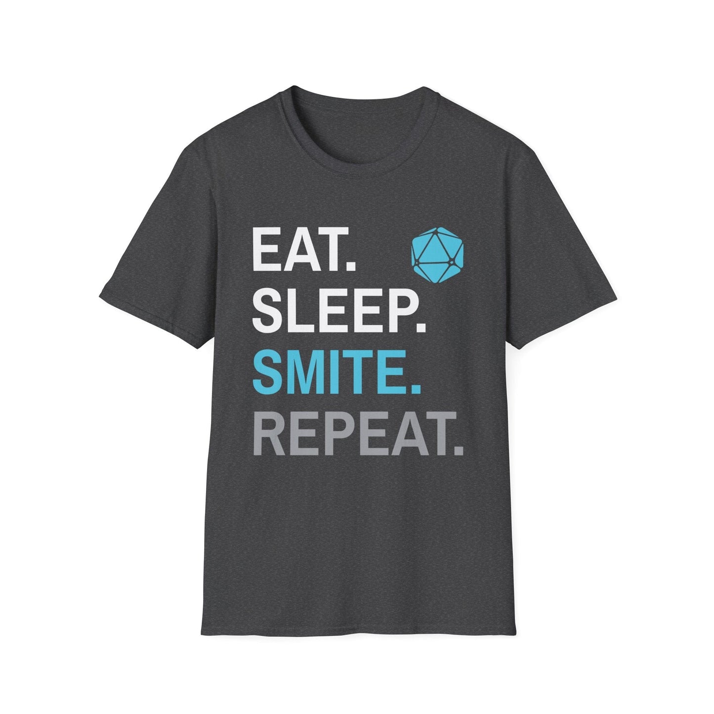 Camiseta de Paladín Castigo Divino – "Comer, Dormir, Castigar, Repetir"