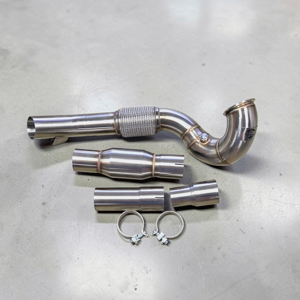 FWD Audi A3 8V Race Downpipe - 2.0T (Premium Catless & Catted) | Palenon Performance