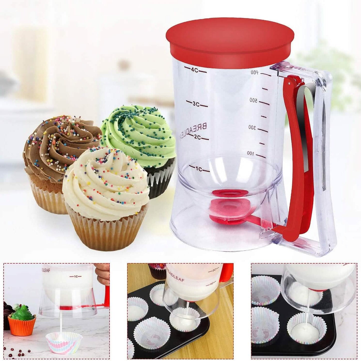Pancake Cupcake Batter Dispenser