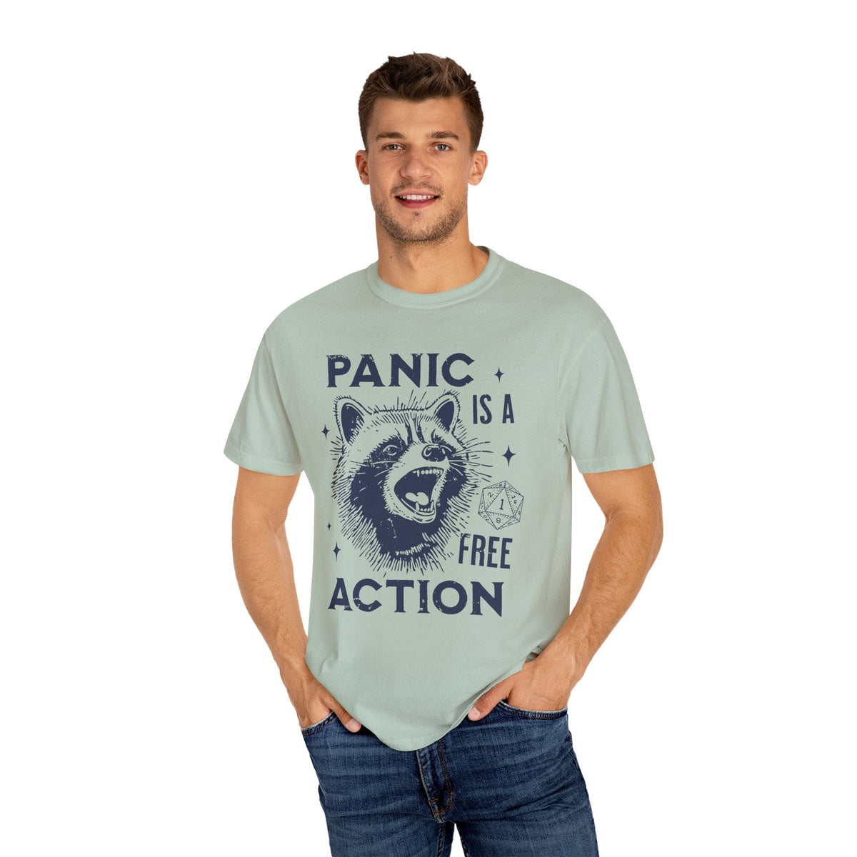 Panic Is A Free Action Shirt - Comfort Colors