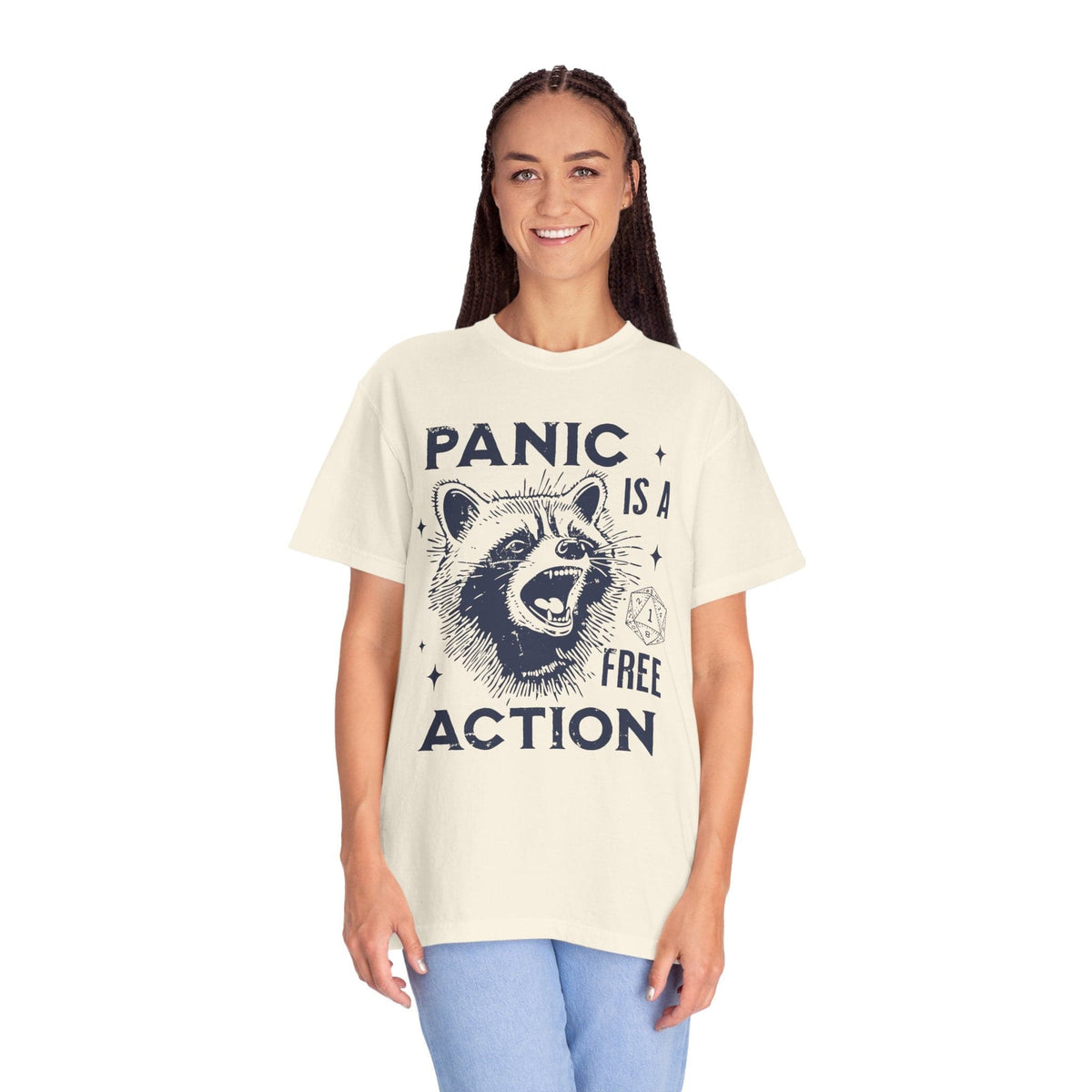 Panic Is A Free Action Shirt - Comfort Colors