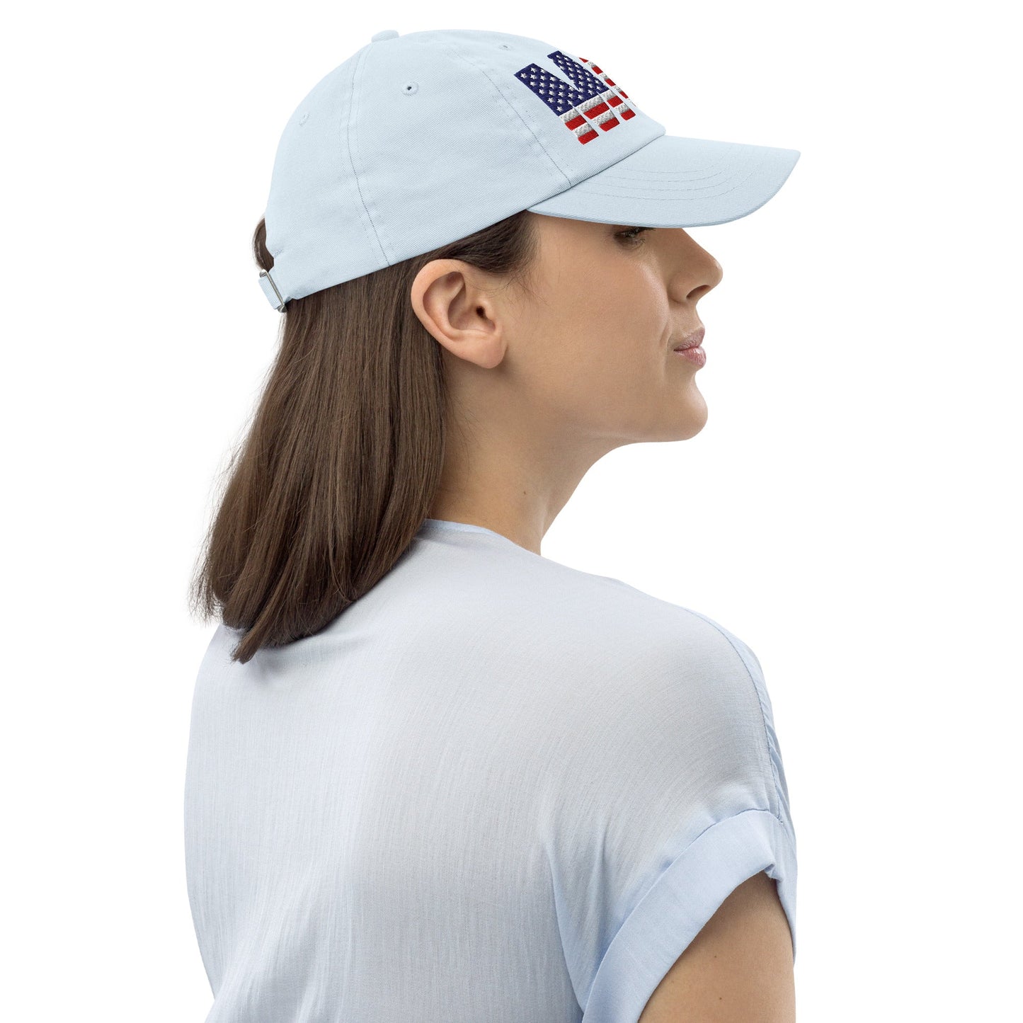 Mamá EE. UU. - Gorra de béisbol de color pastel