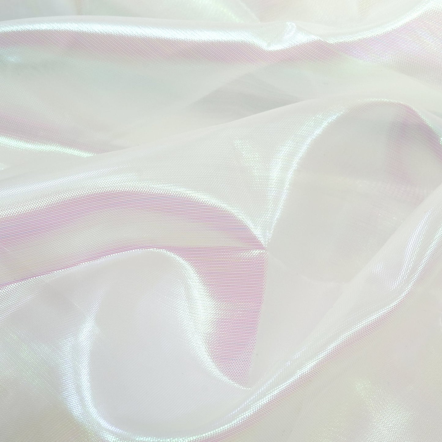 Pastel Iridescent Organza Fabric | Blue Moon Fabrics