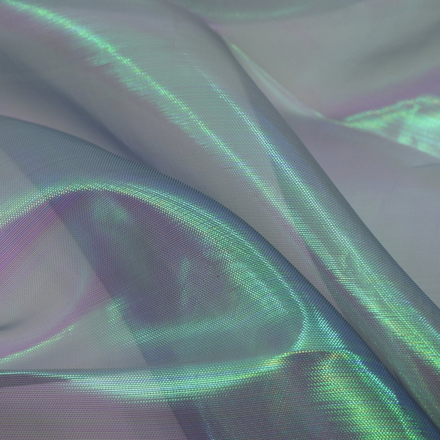 Pastel Iridescent Organza Fabric | Blue Moon Fabrics