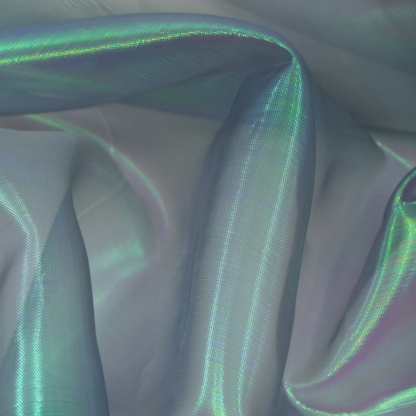 Pastel Iridescent Organza Fabric | Blue Moon Fabrics