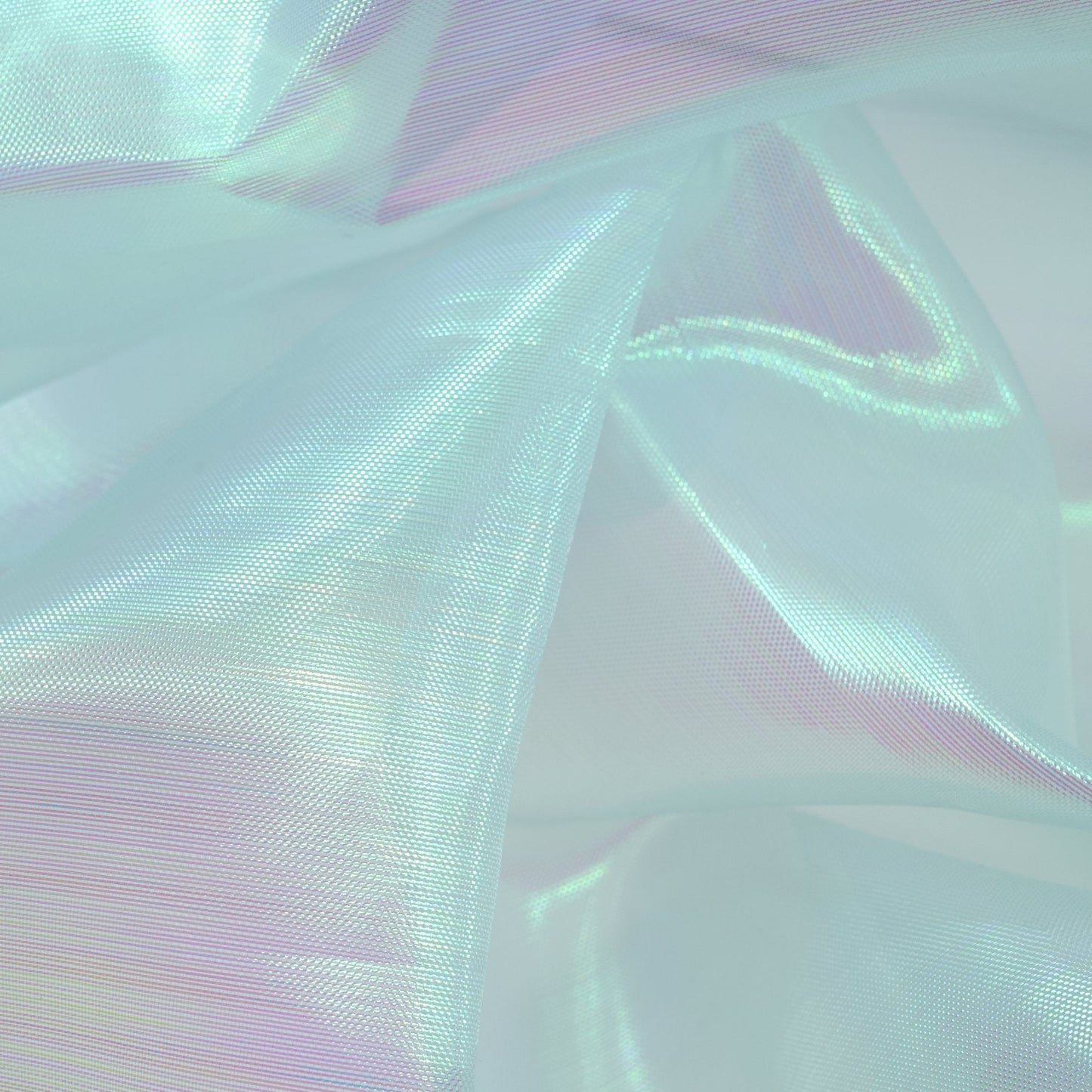 Pastel Iridescent Organza Fabric | Blue Moon Fabrics