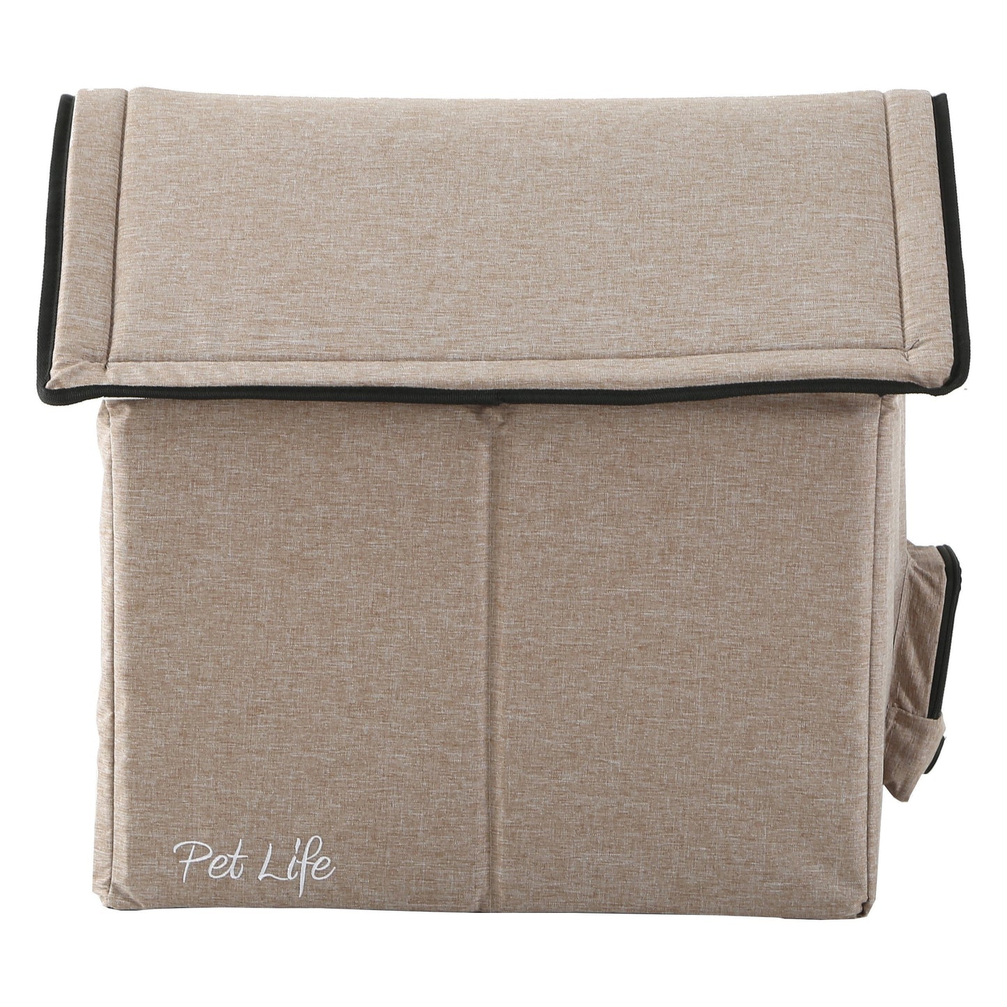 Casa inteligente plegable para mascotas Pet Life 'Hush Puppy' con calefacción y refrigeración electrónica