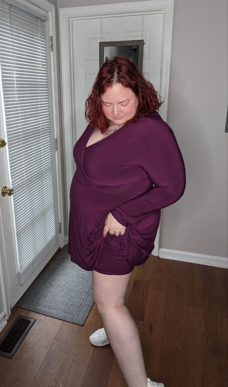 Vestido Skort de Manga Larga "Solución para Todo"