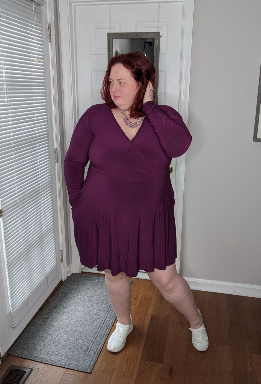 Vestido Skort de Manga Larga "Solución para Todo"