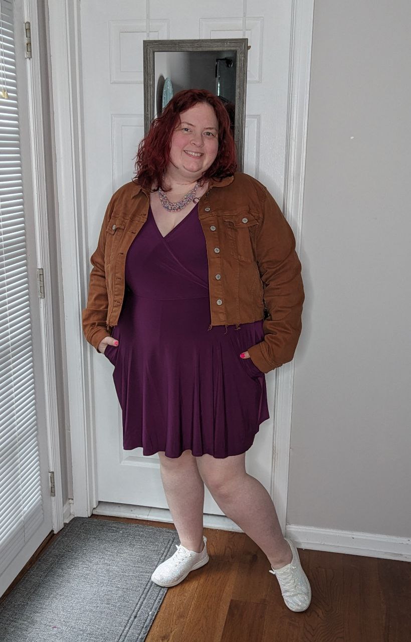 Vestido Skort de Manga Larga "Solución para Todo"