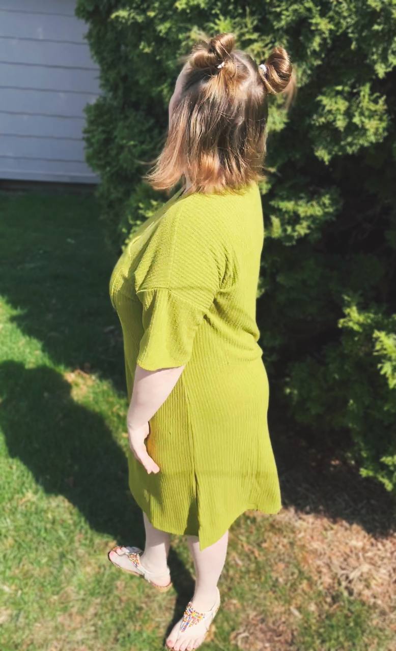 Vestido holgado informal