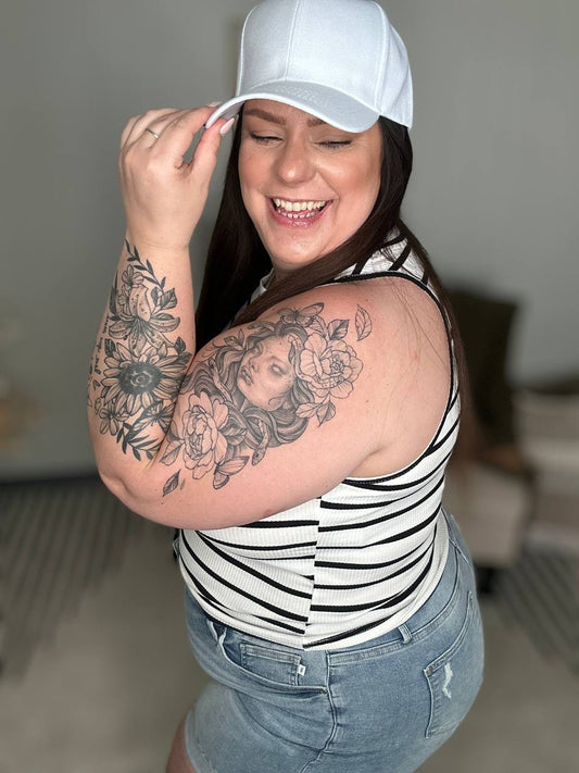 Gorra Basic Babe en Blanco