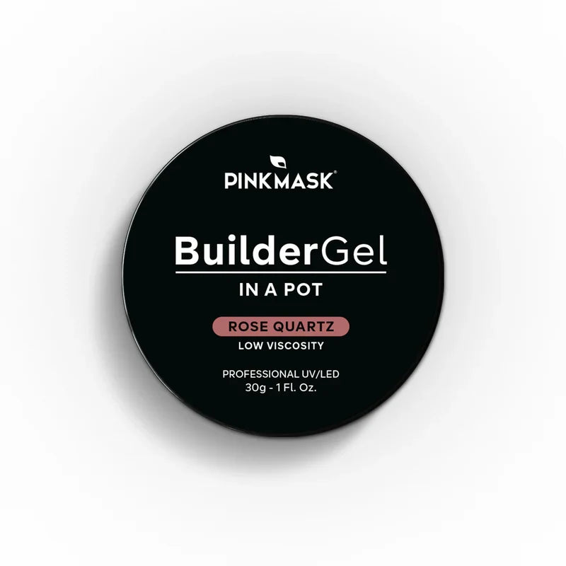 Pink Mask - Builder Gel in a Pot Rose Quartz