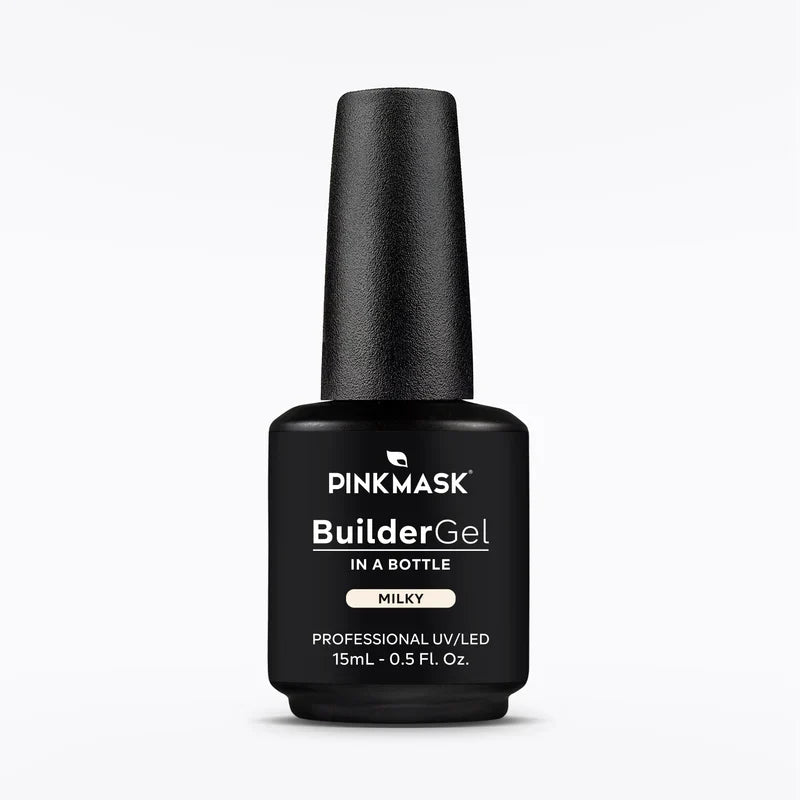 Pink Mask - Builder Gel White, 15ml and 30g