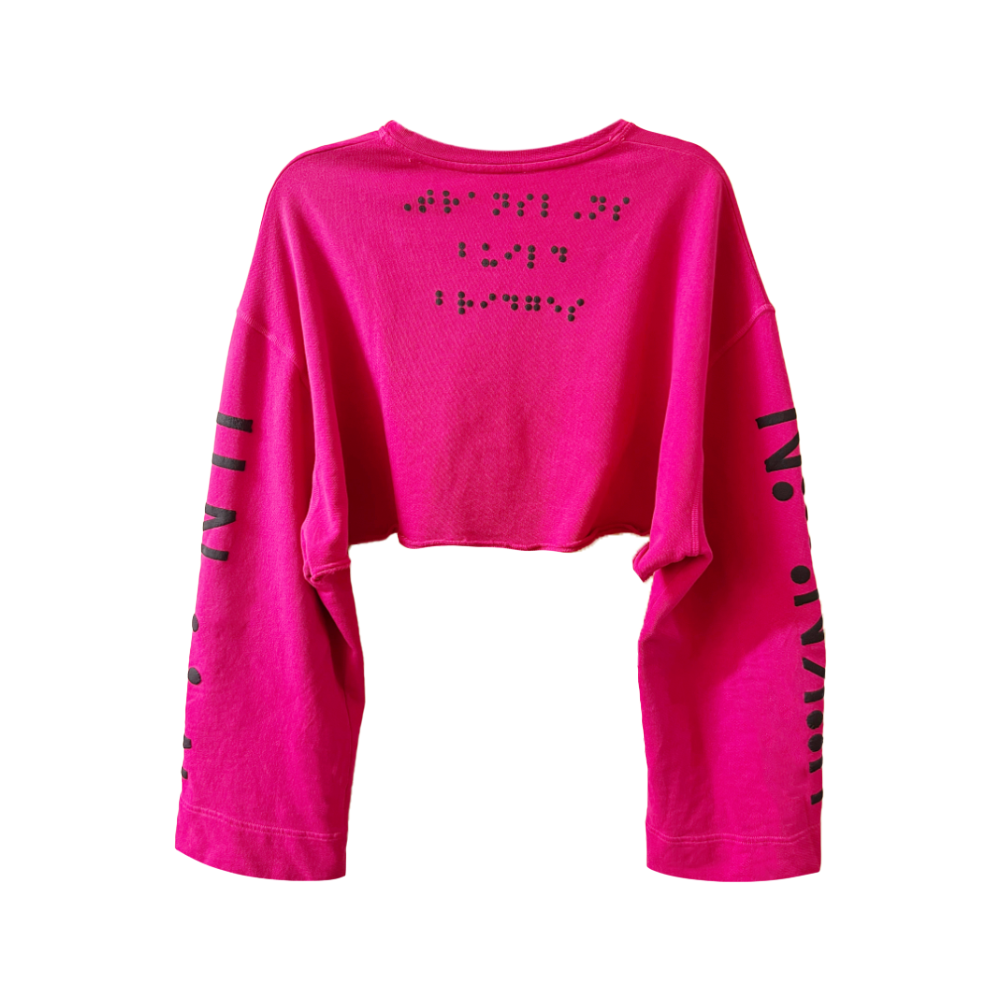 Sudadera corta UU Braille