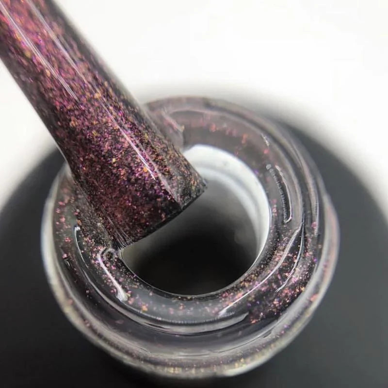 Luxio - Effects Pink Shimmer Top Gel, 15ml