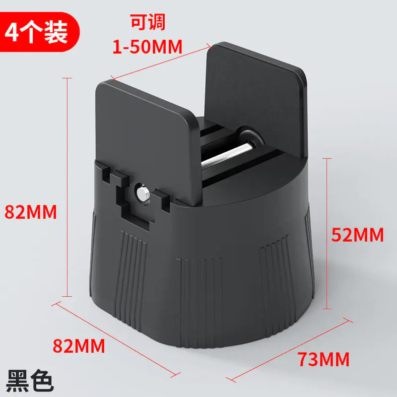 Adjustable Furniture Leg Risers for Tables and Desks