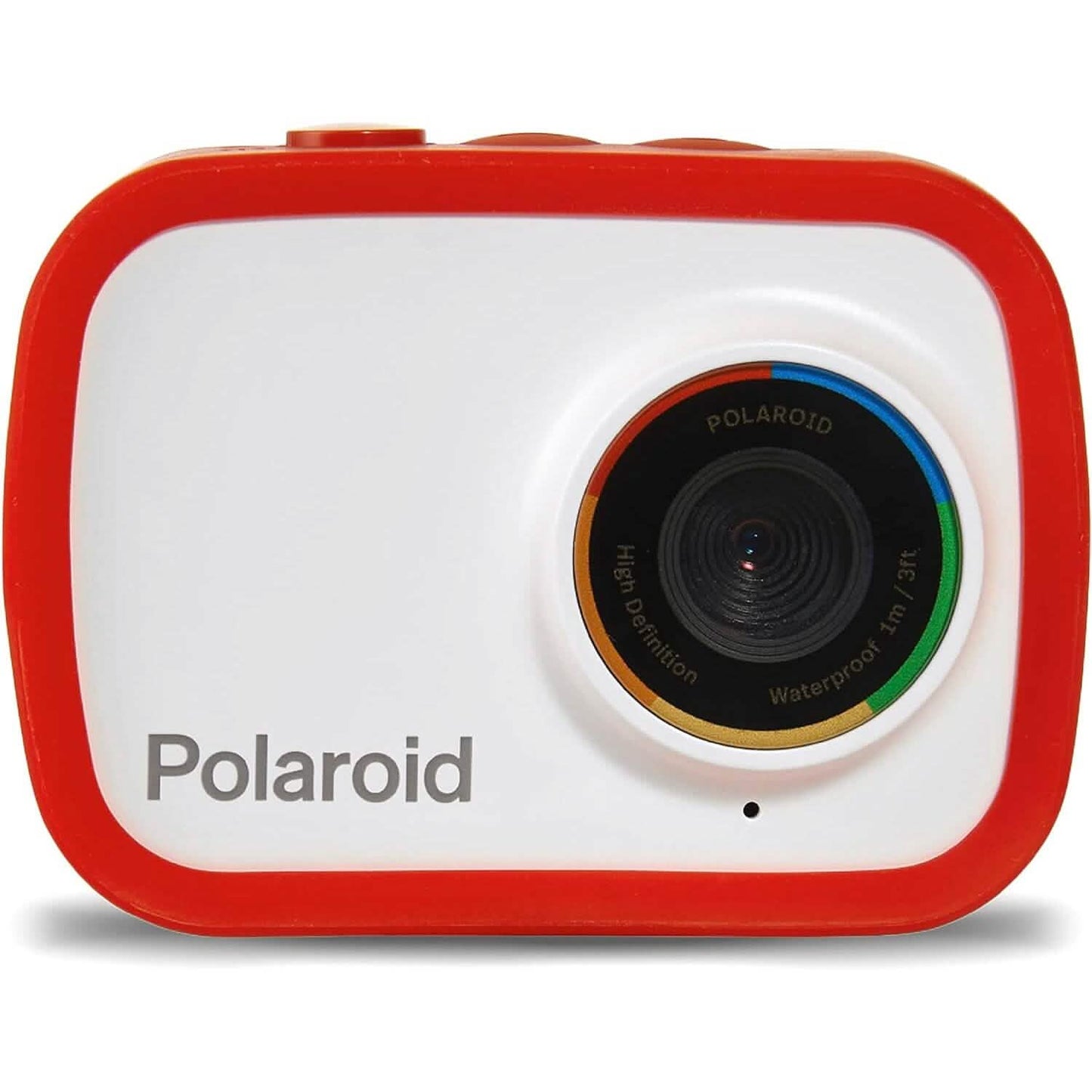 Polaroid Sport Action Camera 720p 12.1mp, Waterproof Camcorder Video Camera with Built in Rechargeable Battery and Mounting Accessories,  (Refurbished)