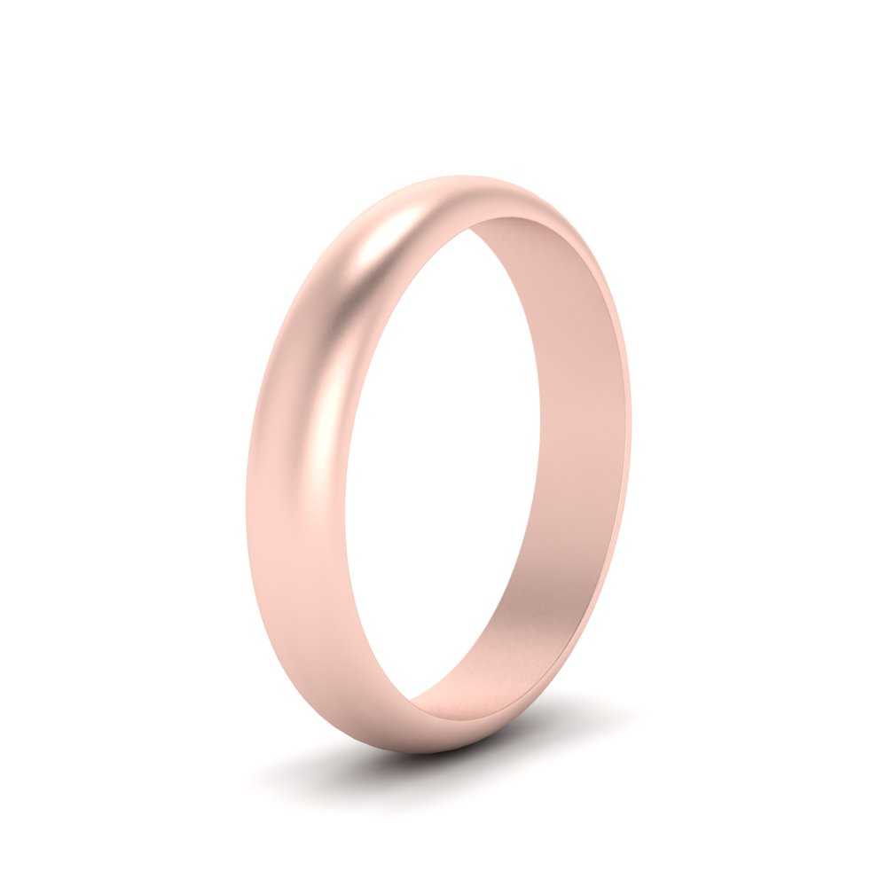 Low Dome 6mm Men Wedding Band