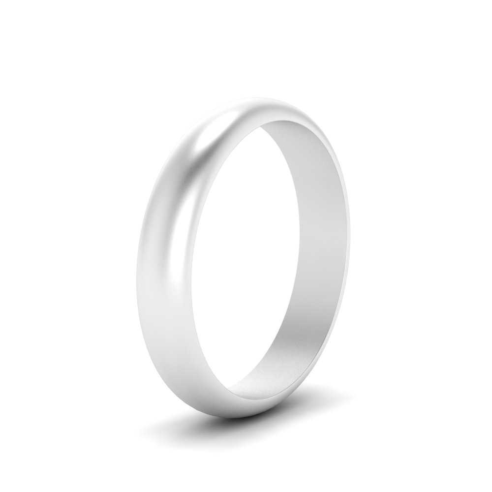 Low Dome 6mm Men Wedding Band