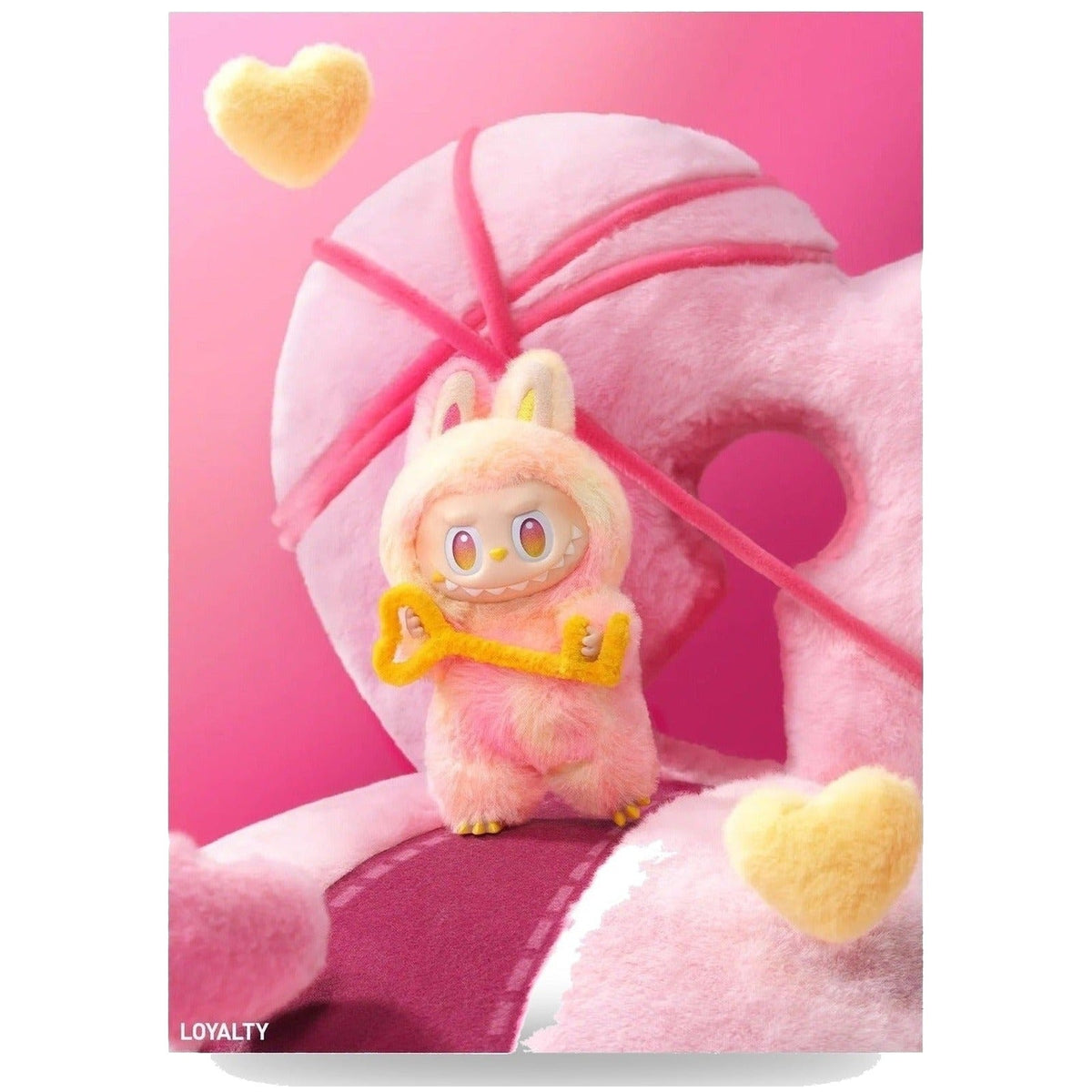 Pop Mart Labubu The Monsters Big into Energy Series Vinyl Plush Pendant Single Blind Box