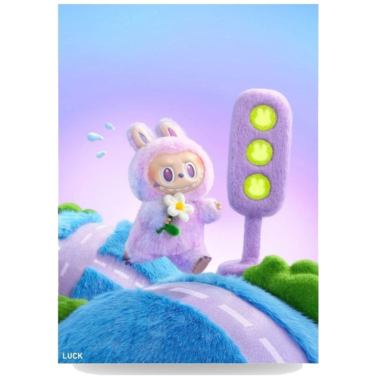 Pop Mart Labubu The Monsters Big into Energy Series Vinyl Plush Pendant Single Blind Box