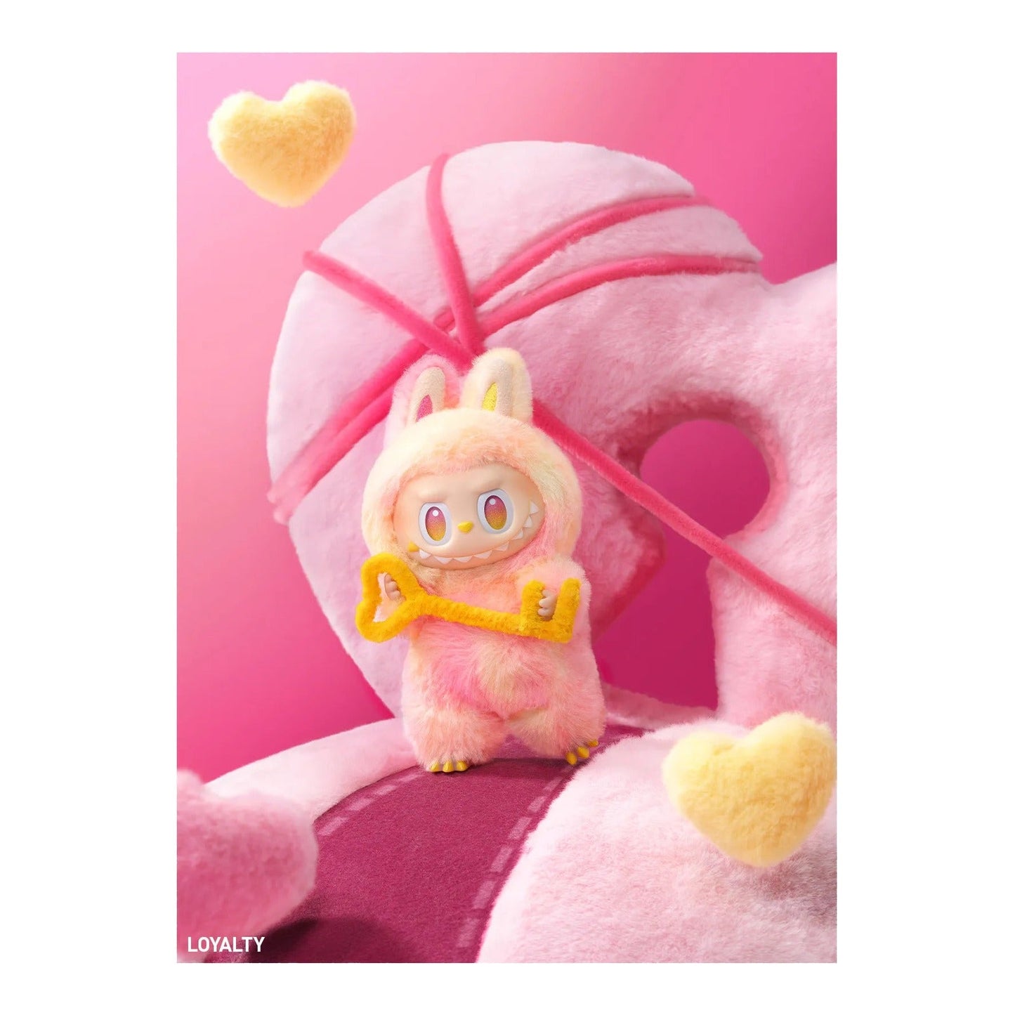 Pop Mart Labubu The Monsters Big into Energy Series Vinyl Plush Pendant Single Blind Box