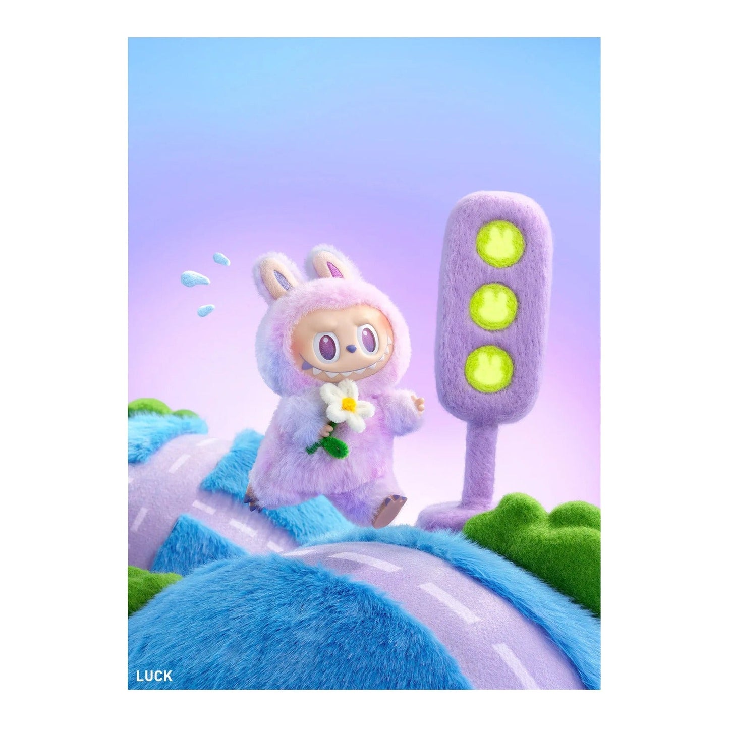Pop Mart Labubu The Monsters Big into Energy Series Vinyl Plush Pendant Single Blind Box