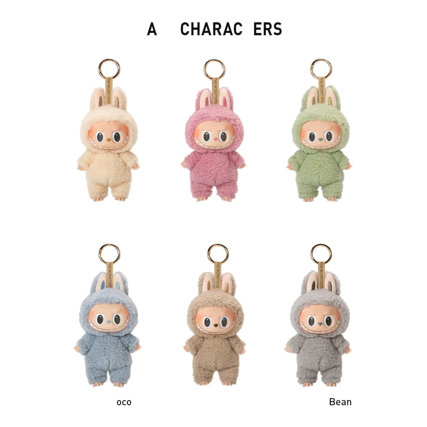 Pop Mart Labubu The Monsters Exciting Macaron Vinyl Plush Pendant Single Blind Box
