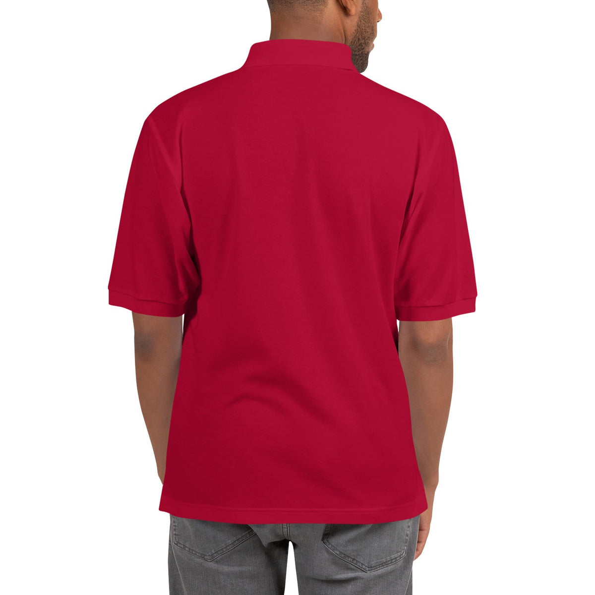 Dad to the Bone Men's Premium Polo Shirt
