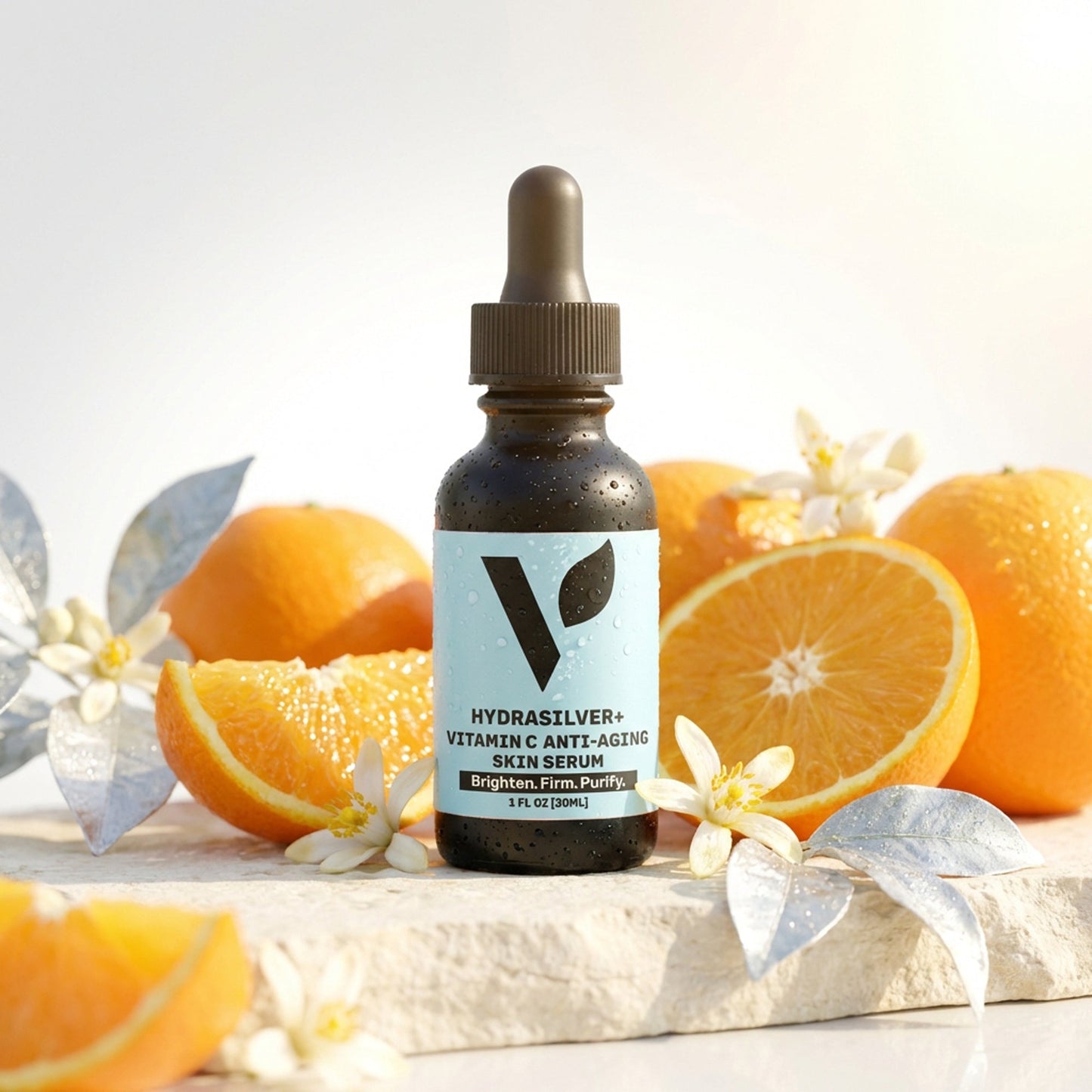 Skin Serum Hydrasilver +  Anti-Aging, 1oz