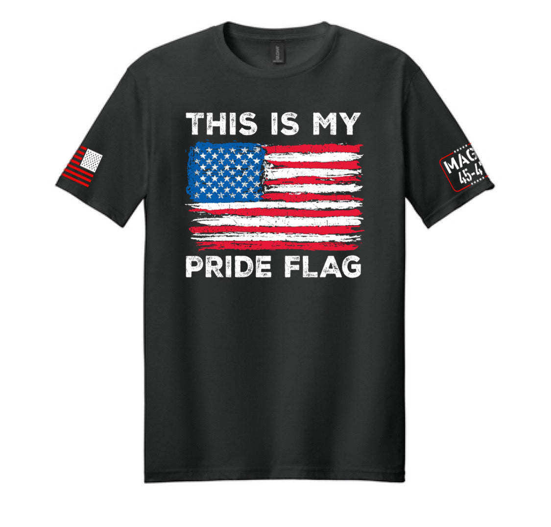 Camiseta con la bandera del Orgullo