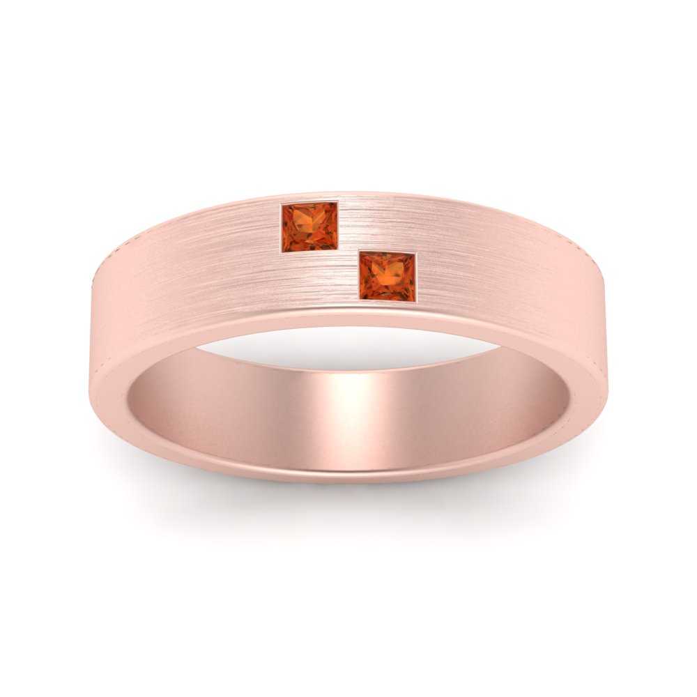 Princess Cut Brush Finish Band