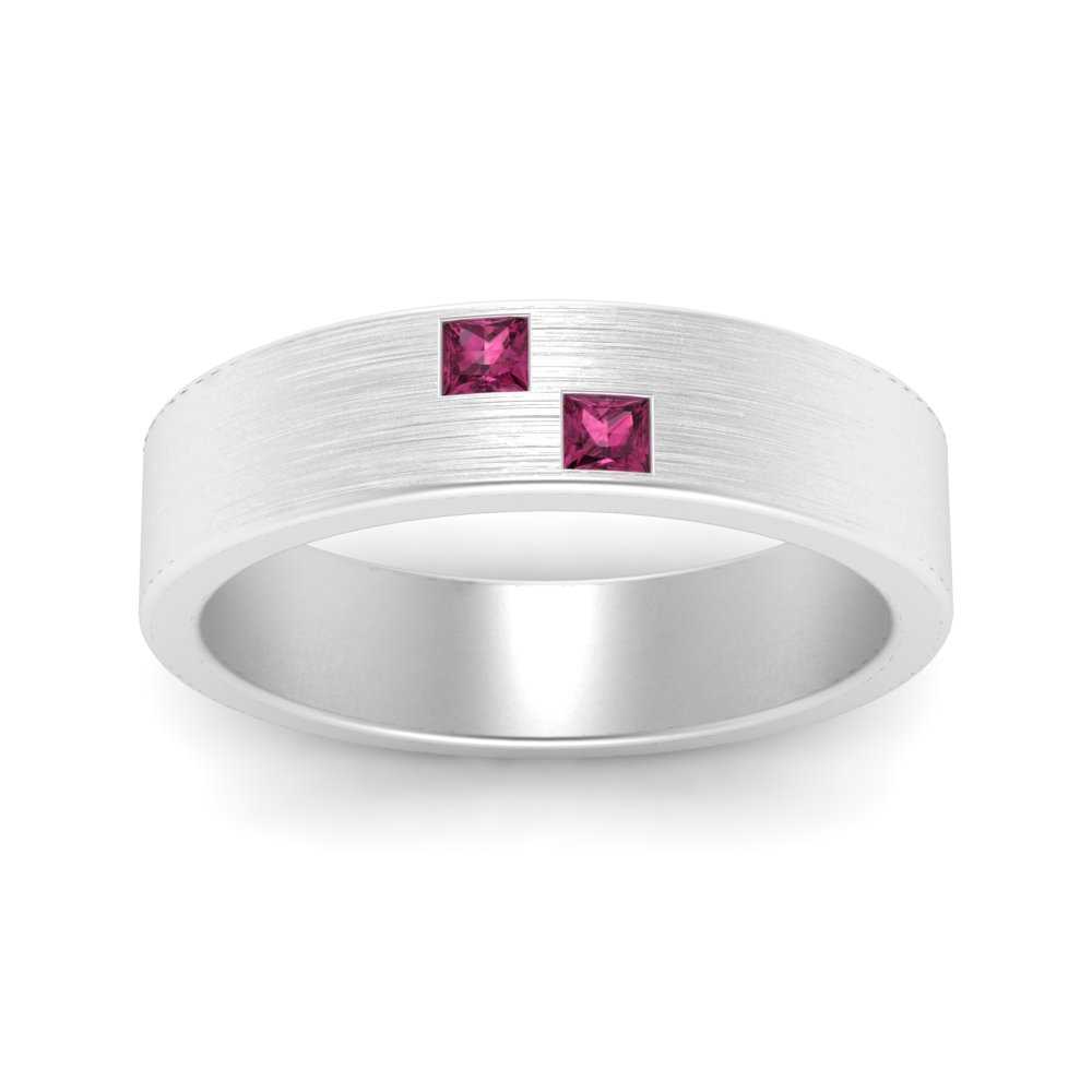 Princess Cut Brush Finish Band