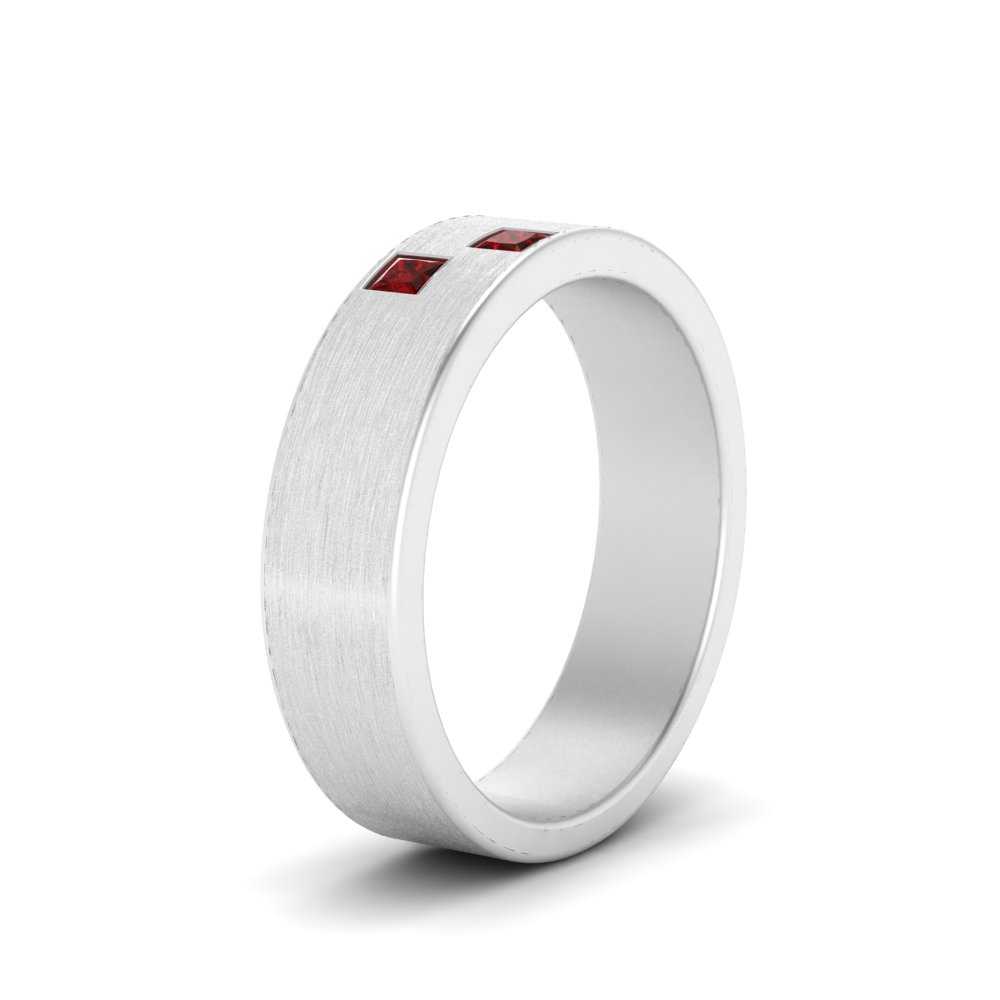 Princess Cut Brush Finish Band