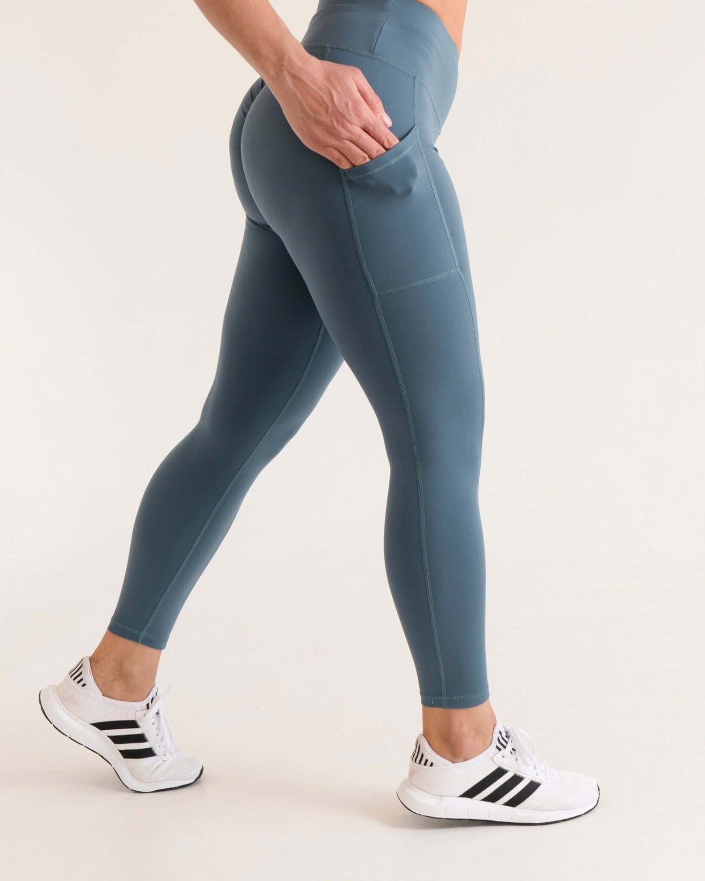 Basic High Waist Tummy Control Butt Lifting Legging
