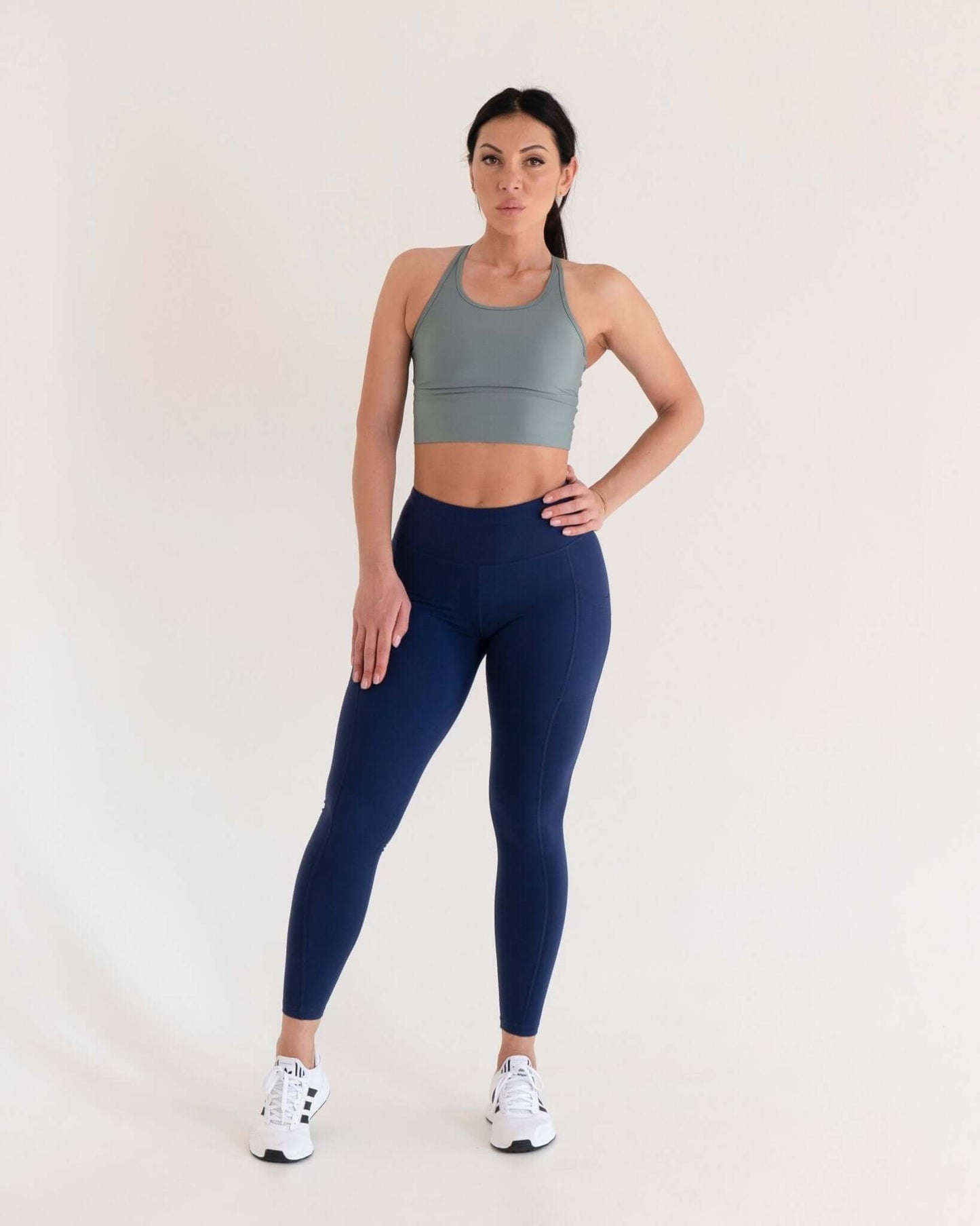 Basic High Waist Tummy Control Butt Lifting Legging