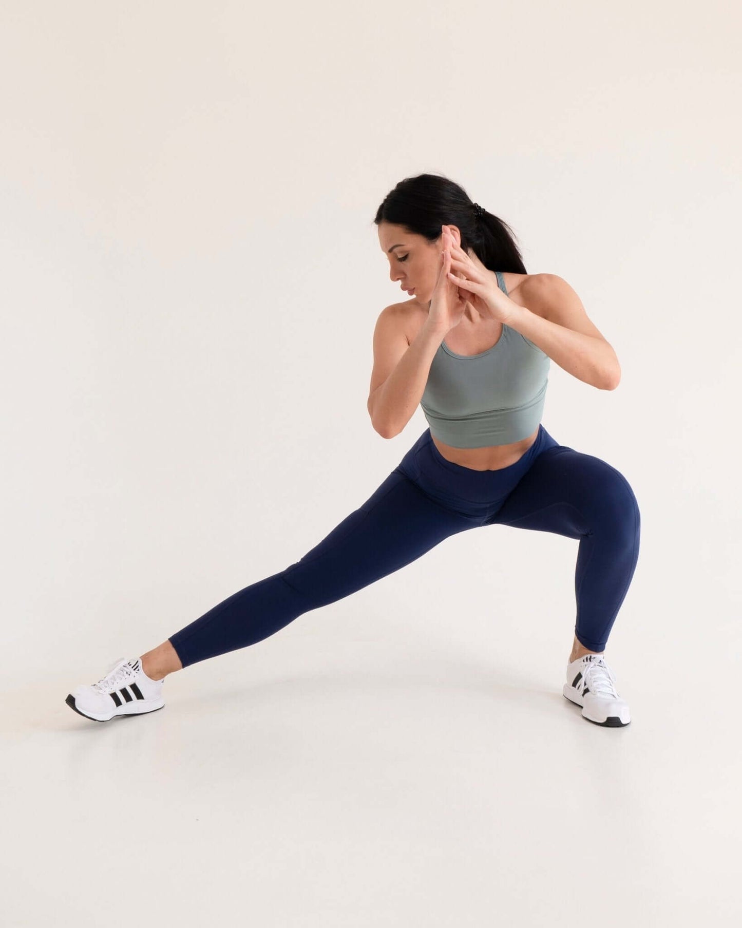 Basic High Waist Tummy Control Butt Lifting Legging